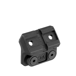 IMI M-LOK 45 Grad Offset Mount Polymer Halterung mit 21mm Schiene schwarz