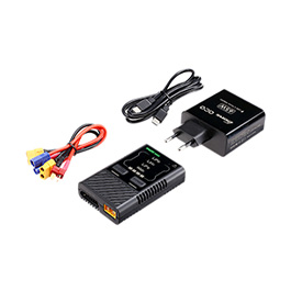 Gens Ace Imars Mini G-Tech Charger Ladegert f. LiPo / LiFe 2-4 / NiMH 2-12 5A 60W 5-20 / 230V