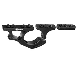 Firefield KeyMod Aluminium Rival XL Skeletonized Foregrip Frontgriff schwarz