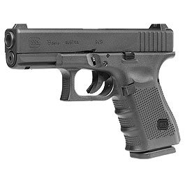 VFC Glock 19 Gen. 4 mit Metallschlitten GBB 6mm BB schwarz