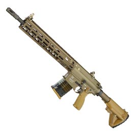 Heckler & Koch HK M110 A1 V3 Mosfet Vollmetall S-AEG 6mm BB grnbraun