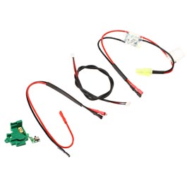 G&G ETU und Mosfet Set mit 16 AWG Verkabelung fr G&G G2H Gearboxen - Kabel hinten