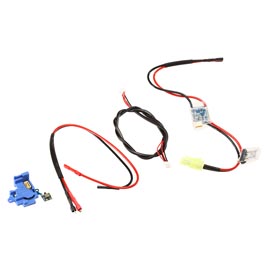 G&G ETU und Mosfet Set mit 16 AWG Verkabelung fr G&G G2 Gearboxen - Kabel hinten