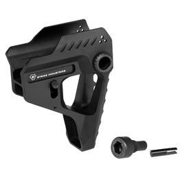 Strike Industries CNC Aluminium Micro Stock f. SI 7 Position Stock Tube schwarz