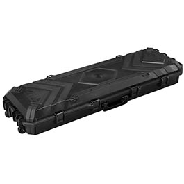 SRC Sniper Hard Case Waffenkoffer / Trolley 115 x 40 x 16 cm Waben-Schaumstoff schwarz