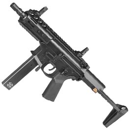 APS / EMG Noveske Space Baby 9mm Gen. 4 Edge II MosFet Vollmetall S-AEG 6mm BB schwarz