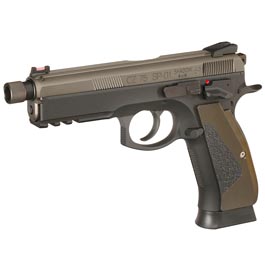 KJ Works CZ 75 SP-01 Shadow Vollmetall mit CNC Aluminiumschlitten CO2BB 6mm BB Bronze Special Edition