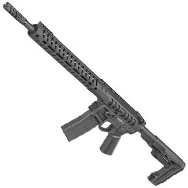 APS / EMG F-1 Firearms UDR-15 3G Demolition Ranch Vollmetall GBox CO2BB 6mm BB schwarz