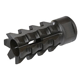 King Arms Black Rain Ordnance Flash Suppressor Stahl schwarz 14mm-