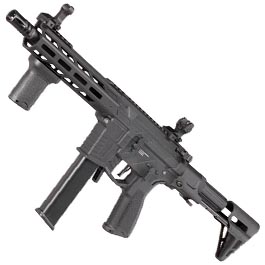 Evolution Reaper 9mm S EMR PDW PCC Carbontech ETS II Mosfet AEG 6mm BB schwarz