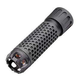 Acetech Predator MKIII Suppressor mit Blaster MS Flame Effect Flasher Unit inkl. Akku + Flash-Hider 14mm- schwarz