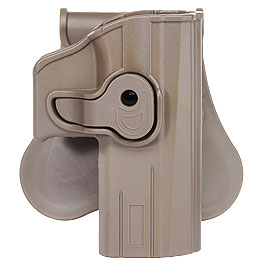 Strike Systems Holster Kunststoff Paddle fr CZ P-07 / P-09 Pistolen Flat Dark Earth