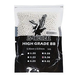 JS-Tactical High Grade BBs 0,30g 3.333er Beutel weiss