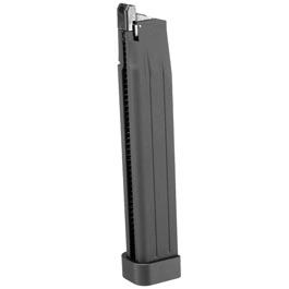 Modify Hi-Capa 4.3 / 5.1 GBB Magazin Extended 43 Schuss (kompatibel zu Tokyo Marui) schwarz- Softairgas Version