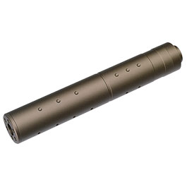 Big Dragon Aluminium Suppressor 195 x 30mm 14mm- Dark Earth