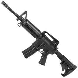 APS M4A1 Carbine Kompetitor-Series eSilver Edge SDU-MosFet 2.0 AEG 6mm BB schwarz