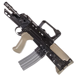 G&G L85 AFV 2.0 ETU-Mosfet BlowBack Vollmetall S-AEG 6mm BB oliv / schwarz