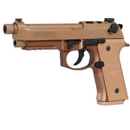 Nuprol Raven R9-4 Railed Optic Ready Vollmetall GBB 6mm BB tan