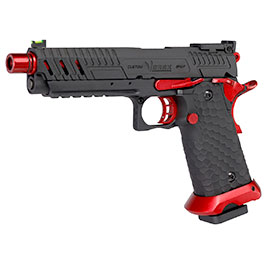 Vorsk Airsoft Hi-Capa 5.1 Vengeance Vollmetall GBB 6mm BB Red Match