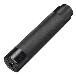 Silverback Desert Tech SRS QD DTSS .30 Aluminium Silencer f. SRS-A2 / M2 Covert Flash-Hider schwarz