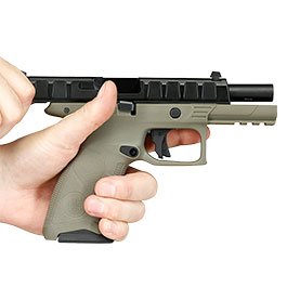 Kleinbild 11 KWA Beretta APX RDO mit Metallschlitten GBB 6mm BB oliv