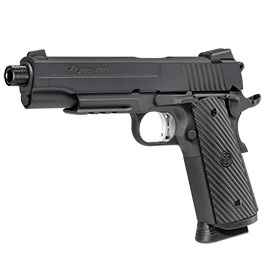 KWC Sig Sauer ProForce 1911 Tacops Vollmetall CO2 BlowBack 6mm BB schwarz
