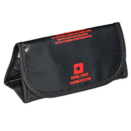 Nuprol LiPo Safety Bag Small 18,5 x 7,5 x 6,0 cm Feuerfeste Sicherheitstasche schwarz