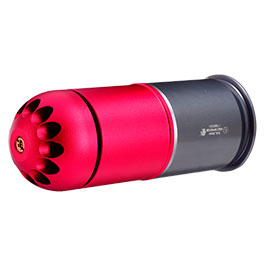 Nuprol 40mm Vollmetall Hlse / Einlegepatrone f. 108 6mm BBs rot