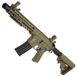 Evolution Airsoft Recon S 10 Amplified Carbontech S-AEG 6mm BB Tan