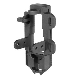 Wei-ETech SCAR-L V2 GBB Part #027 Metal End Plate / Abschlussplatte schwarz