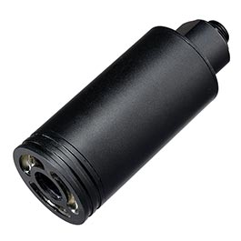 WoSport Spitfire Compact Aluminium Tracer / Flasher inkl. integriertem Akku 14mm- / 11mm+ schwarz