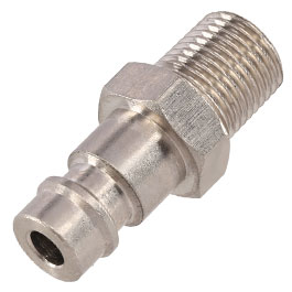 BalystiK Easyconnect HPA Kupplung f. AEG / S-AEG Motorenplatte mit 1/8 NPT Innengewinde silber - EU Version