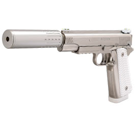 Vorsk Hi-Capa VX-14 Silenced Vollmetall GBB 6mm BB Requiem Edition