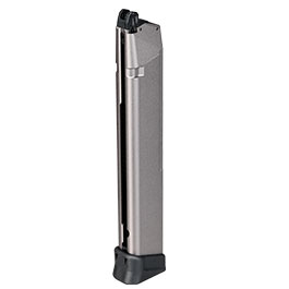 TTI Airsoft G-Series GBB CNC Magazin Extended 50 Schuss (f. TM / WE / VFC) grau - Softairgas Version