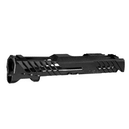 Dr. Black Type 706 CNC 6063 Aluminium Schlitten f. Tokyo Marui Hi-Capa 5.1 GBB schwarz