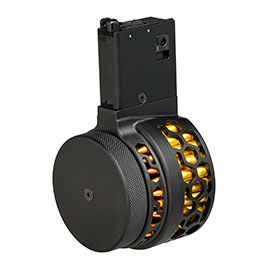 Dytac X-Style Metall-Trommelmagazin 100 Schuss f. VFC M4 / M16 GBB Serie schwarz