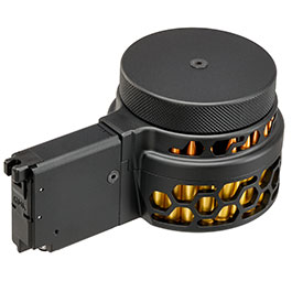 Dytac X-Style Metall-Trommelmagazin 100 Schuss f. GHK M4 / M16 GBB Serie  schwarz kaufen