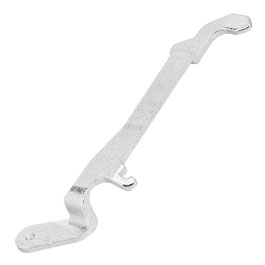 CowCow Stahl Abzughebel / Trigger Lever f. Action Army AAP-01 GBB Pistolen silber