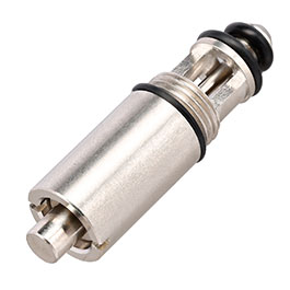AMG Edelstahl High Output Magazin-Auslassventil f. VFC SCAR-H / MK17 Mod. 0 GBB Gewehre silber