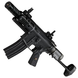 Wei-ETech M4 R5C PDW Vollmetall AWSS Open-Bolt GBB 6mm BB schwarz - Version 3