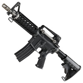 Wei-ETech M4 CQB RIS Vollmetall AWSS Open-Bolt GBB 6mm BB schwarz - Version 3