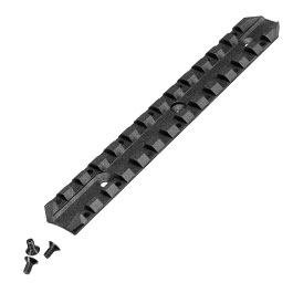 Action Army 21mm Polymer Scope Rail / Zielgertschiene 145mm f. AAC-C1 Athena Gewehre schwarz