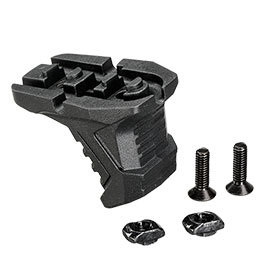 MP Airsoft LOCK Mini Hand Stop Polymer Frontgriff m. Kabelfhrung schwarz