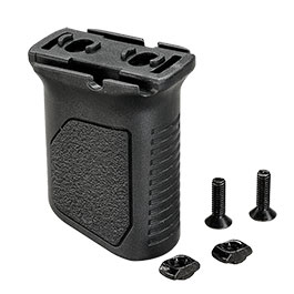 MP Airsoft LOCK Polymer Angled Vertical Frontgriff Short-Type m. Kabelfhrung schwarz