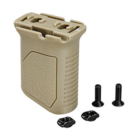 MP Airsoft LOCK Polymer Angled Vertical Frontgriff Short-Type m. Kabelfhrung Dark Earth