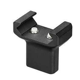MET Aluminium Finger Stop f. 20 - 22mm Schienen schwarz