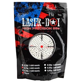 Laser Dot Tracer Hochprzisionskugeln 0,25g BBs 4.000er Beutel weiss