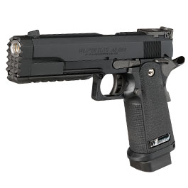 Wei-ETech Hi-Capa 5.2 Compensator R-Type Vollmetall GBB 6mm BB schwarz