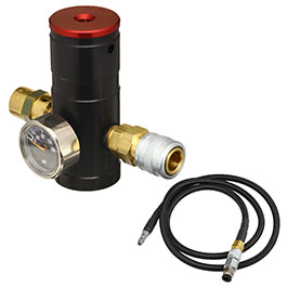 Redline Airsoft Mini SFR HPA Regulator inkl. Big Bore Remote Line schwarz - US Version