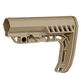 Nuprol M4 AXE Retractable Schaft f. M4 Stock-Tubes tan